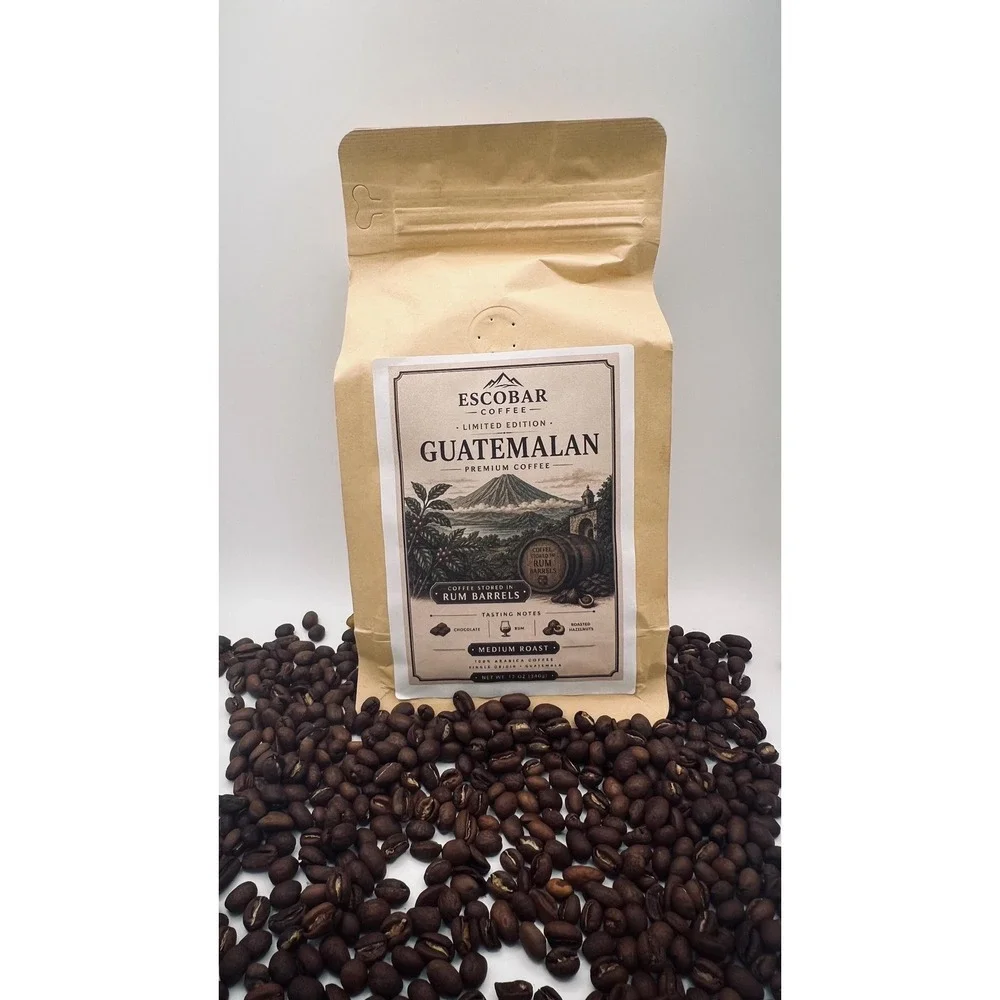 Escobar Coffee Limited Edition Rum Barrel Coffee | Guatemala | Medium Roast